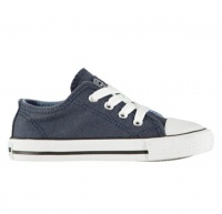 SoulCal Infants Low Canvas Shoes - Navy [Parallel Import] Photo