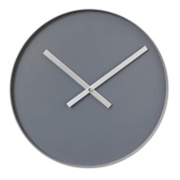 blomus Wall Clock - Steel Grey and Ashes of Roses Colours - Small - RIM Photo