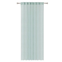 Inspire Light Green Cotton Curtains - 135 x 280 cm Photo