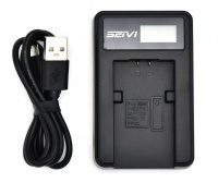Sony Seivi LCD USB Charger for NP-FV50 Battery Photo