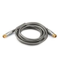 Space TV Superior Home Theatre Gold Plated F to F Type Cable - 5m Photo