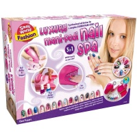 Small World Toys Luxury Mani-Pedi Nail Spa Set Photo