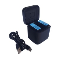 S Cape S-Cape Triple Battery Charger Box for GoPro Hero 9 Black Photo
