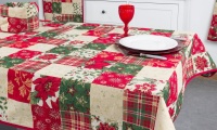GNL Good Night Linen GNL - Christmas Table Cloth Woven Photo