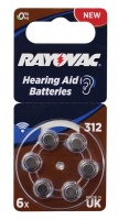 Rayovac - Size 312 Hearing Aid Batteries Photo