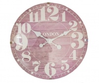 Continental Homeware 16" Dome-Shaped Glass Front London Wall Clock Photo