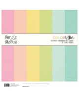 Simple Stories Textured Cardstock Kit -Lights Color Vibe Photo