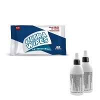 Beare Snow Soft Beare Antibacterial Wipes Scentech Sanitizer Pump Spray Combo Photo