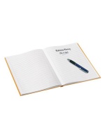 Leitz : A5 Ruled WOW Note Pad Hard Cover - Orange Photo