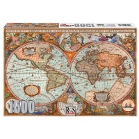 RGS Group Old World Map 1500 Piece Jigsaw Puzzle Photo