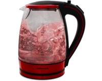 Mellerware 1.8L Glass Kettle Red - Glass kettle Photo