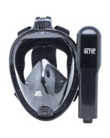 GetUp Full Face Black Snorkel Mask Photo