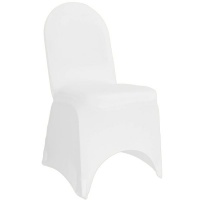 Stretch Spandex Banquet Chair Cover White Pack of 10 Photo