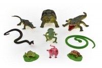 Assorted Reptiles in a Set - 9 pieces Photo