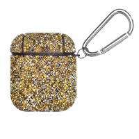 Glitter Bling Rhinestone Crystal Protective Case For Airpods-Silver Photo