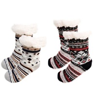 Cameo Polar Heat Thermal Winter Socks - 2 Pairs-Random Color Dispatch Photo