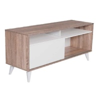 Adore TV Stand - TV Cabinet in Latte and Diamond White - 5 year Warranty Photo