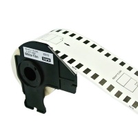 PUTY Compatible Brother TT-DK22212 Black on White Film 62mm*15.24m Roll Photo