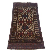 Gorgeous Antique Style Taimani Kilim & Carpet 193 x 116 cm Photo