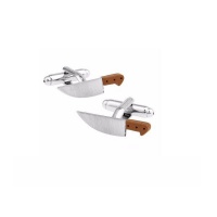 OTC Chef Knife Style Pair of Cufflinks - Mens Gift Photo