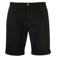 SoulCal Mens Cal Chino Shorts - Black [Parallel Import] Photo