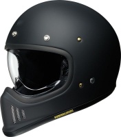 SHOEI Ex Zero Dual Road Helmet Full Face Matt Black - Medium Photo