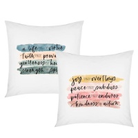 PepperSt - Scatter Cushion Cover Set - Joy Peace Patience Photo