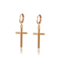Kandy Rose Gold Cross Earrings Photo