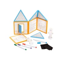 Melissa Doug Melissa & Doug Magnetivity - Draw & Build House Photo