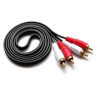 Pro Gamer 2 RCA to 2 RCA Cable for Audio 1.5m Photo