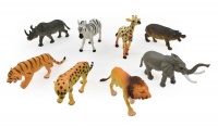 Assorted Jungle Animals in a Set - 8 pieces Photo