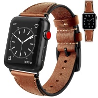 Cre8tive Retro Leather Replacement Strap for Appel Watch 42mm/44mm Photo