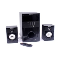 ECCO Multi Media Home Theatre USB/SD/MMC/FM Radio-Wireless BT Speaker System Photo