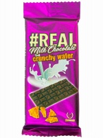#REAL Milk Chocolate - Crunchy Wafer - 12 x 85g Photo