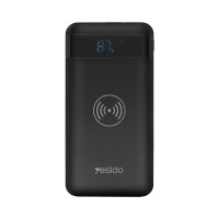 Yesido Power Bank 10000mAh 2.1A Wireless Fast Charger Dual Port | AW Photo