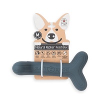 Dogs Life Dog's Life Natural Rubber Dog Toy Fetchstix Grey Photo