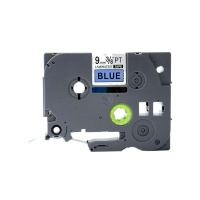 PUTY Compatible Brother Label TT-TZ521 Black on Blue Tape Photo
