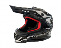 Faseed Helmets Faseed 608 Kids Black/Grey/White Helmet Photo