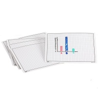 EDX Education Dry-Erase Boards: CM Grid Set of 30 Pieces Photo