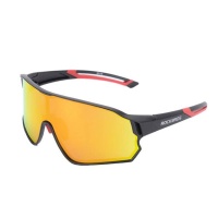 Rock Polarized Multi-Color Cycling Sports Fishing Glasses - Black/Red Photo