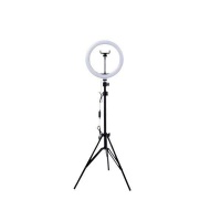 10" Selfie Ring Light with Tripod Stand and Phone Holder Photo