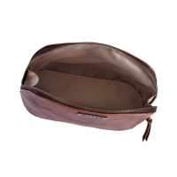 Mally Leather Bags Mally Bags Ladies Makeup Bag in Brown Photo