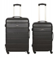 2 Piece Premium Luggage Set - Black Photo