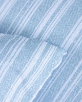 George Mason George & Mason - Textured Stripes Duvet Cover Set Photo