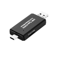 x3 interface USB Card Reader and Adapter Photo