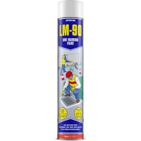 Action Can Line Marking Paint Lm-90 White 750Ml Photo