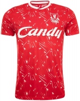 Liverpool FC Retro 89 Candy Red Fleck shirt Photo