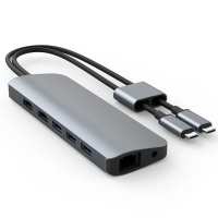 Hyper Drive HyperDrive VIPER 10-in-2 USB-C Hub - Space Grey Photo
