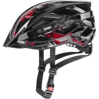Uvex air wing JR Red Black Kids Cycling Helmet Photo