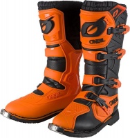 ONeal Racing O'Neal Rider Pro Orange Boots Photo